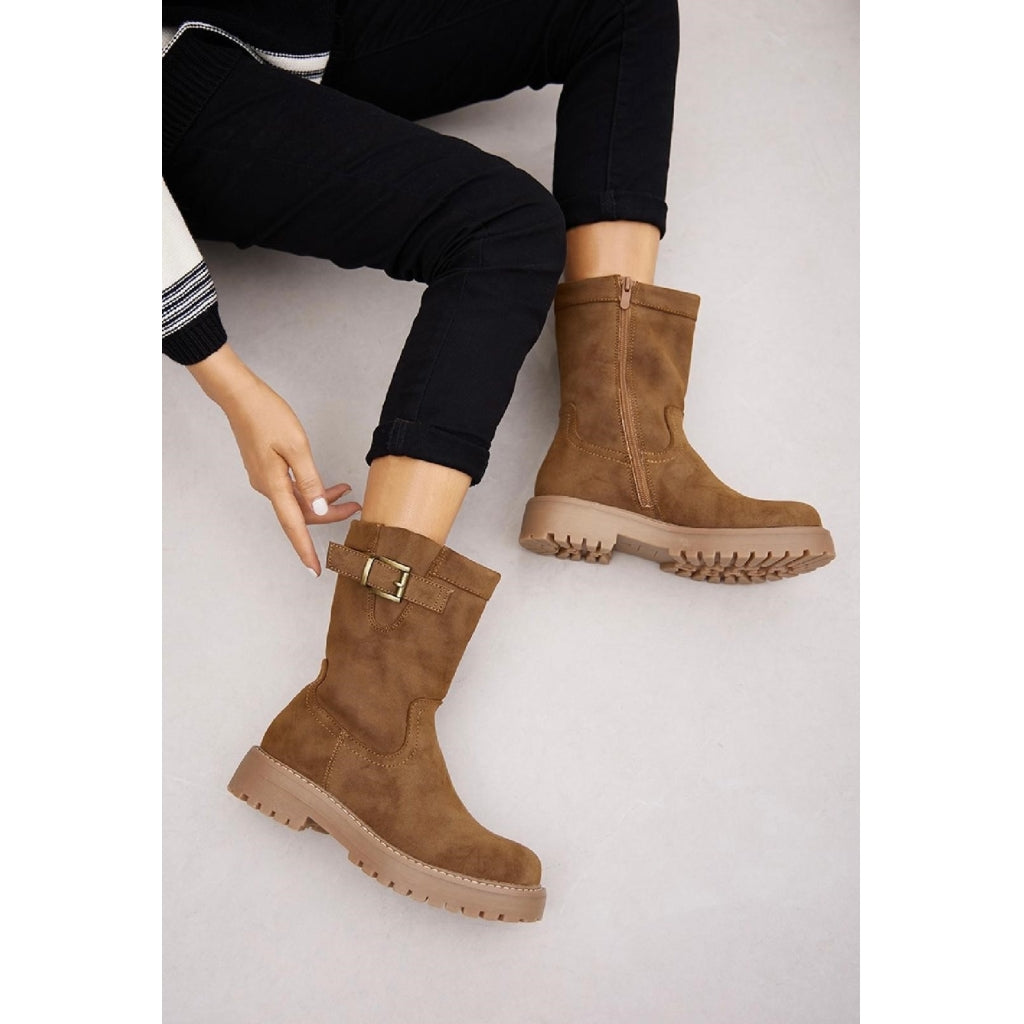 Antoinette Dame Støvler 8613   Camel fra Shoes
