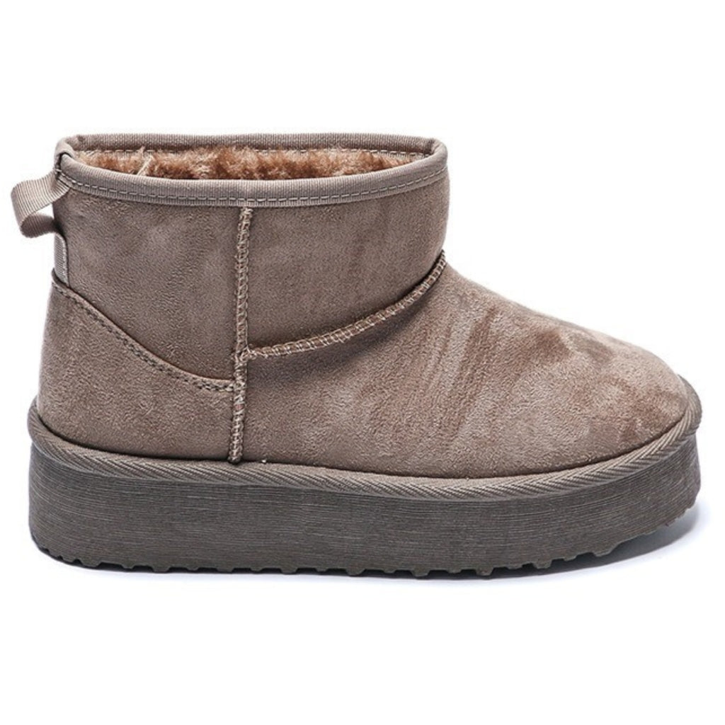 Ariane Dame Bamsestøvler Wd145   Kaki fra Shoes