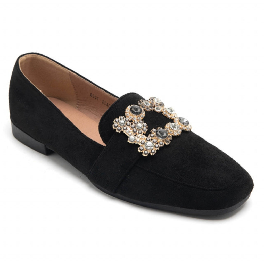 Ava Dame Loafers 8061 Black fra Shoes