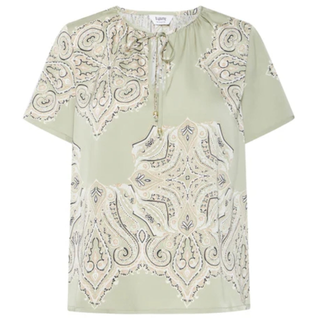 Dame Bluse Byjannike   Tea Paisley Mix fra B.young