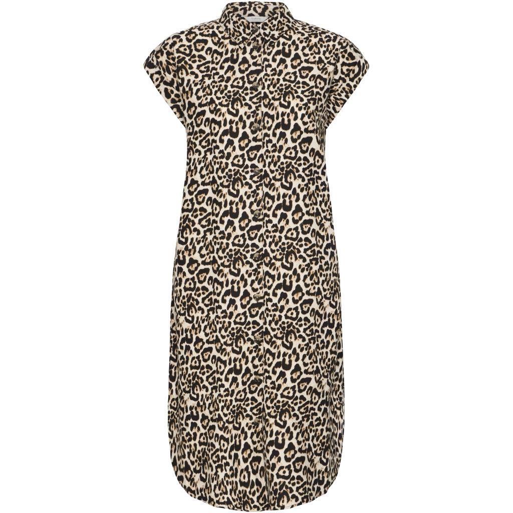 Dame Kjole Byfalakka   Rainy Day Leopard Mix fra B.young