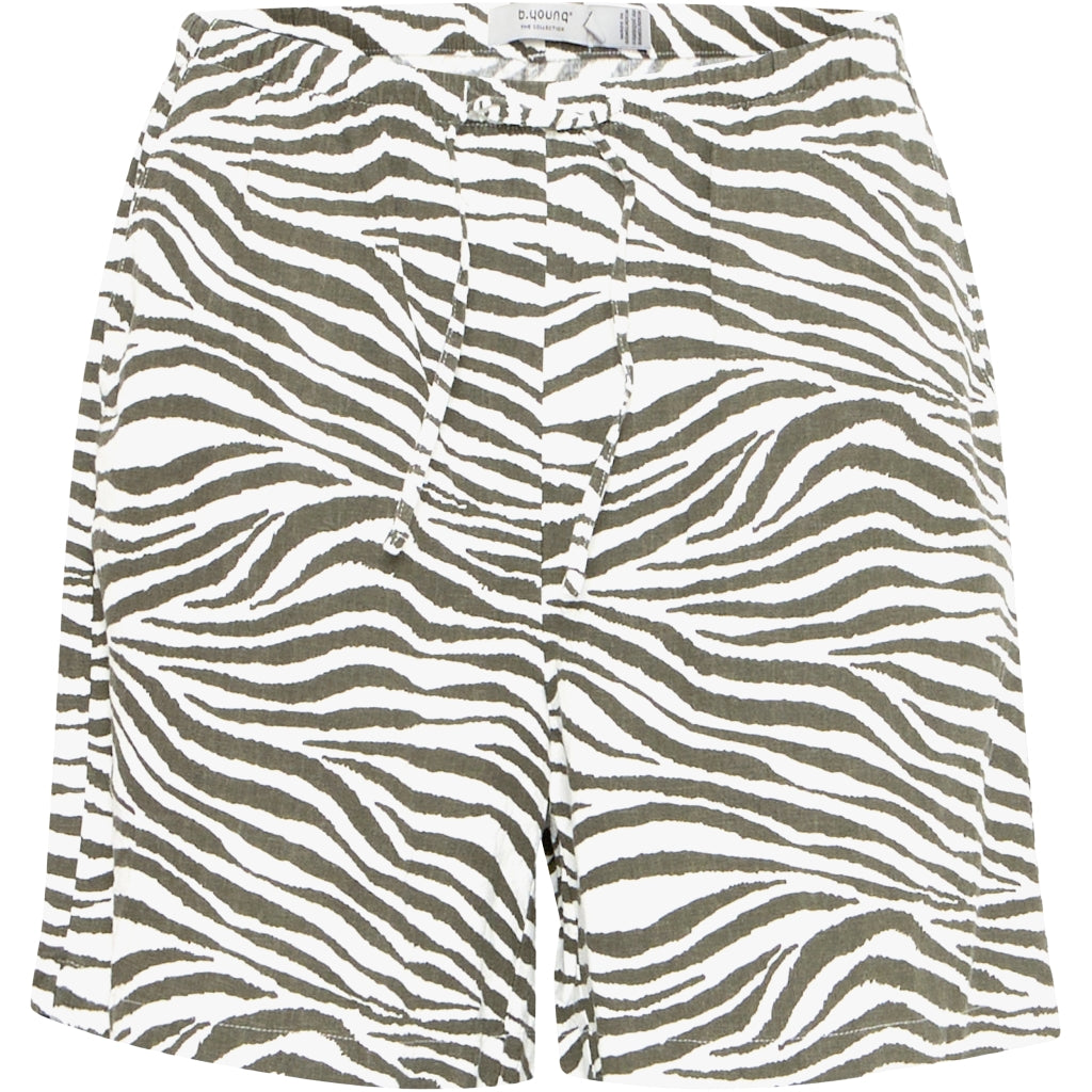 Dame Shorts Btfalakka   Animal Kalamata Mix fra B.young
