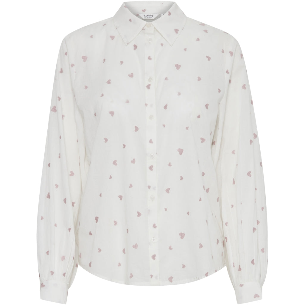 Dame Skjorte Byjadis   Pale Mauve Mix fra B.young