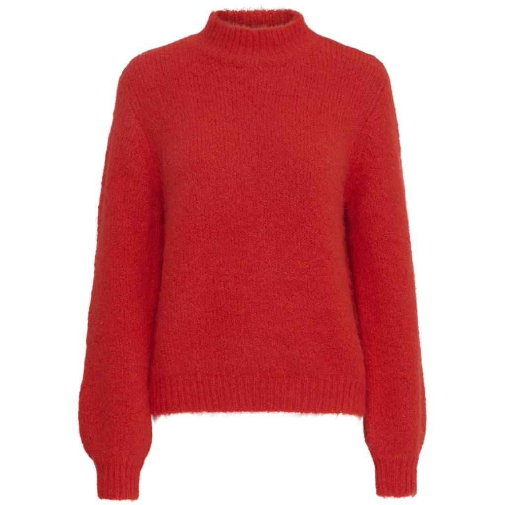 Dame Strik Bymiller   Haute Red Melange fra B.young
