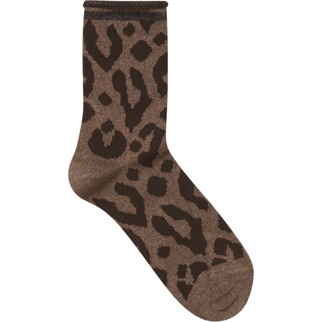 Dame Strømper Bawli   Copper Leopard Mix fra B.young