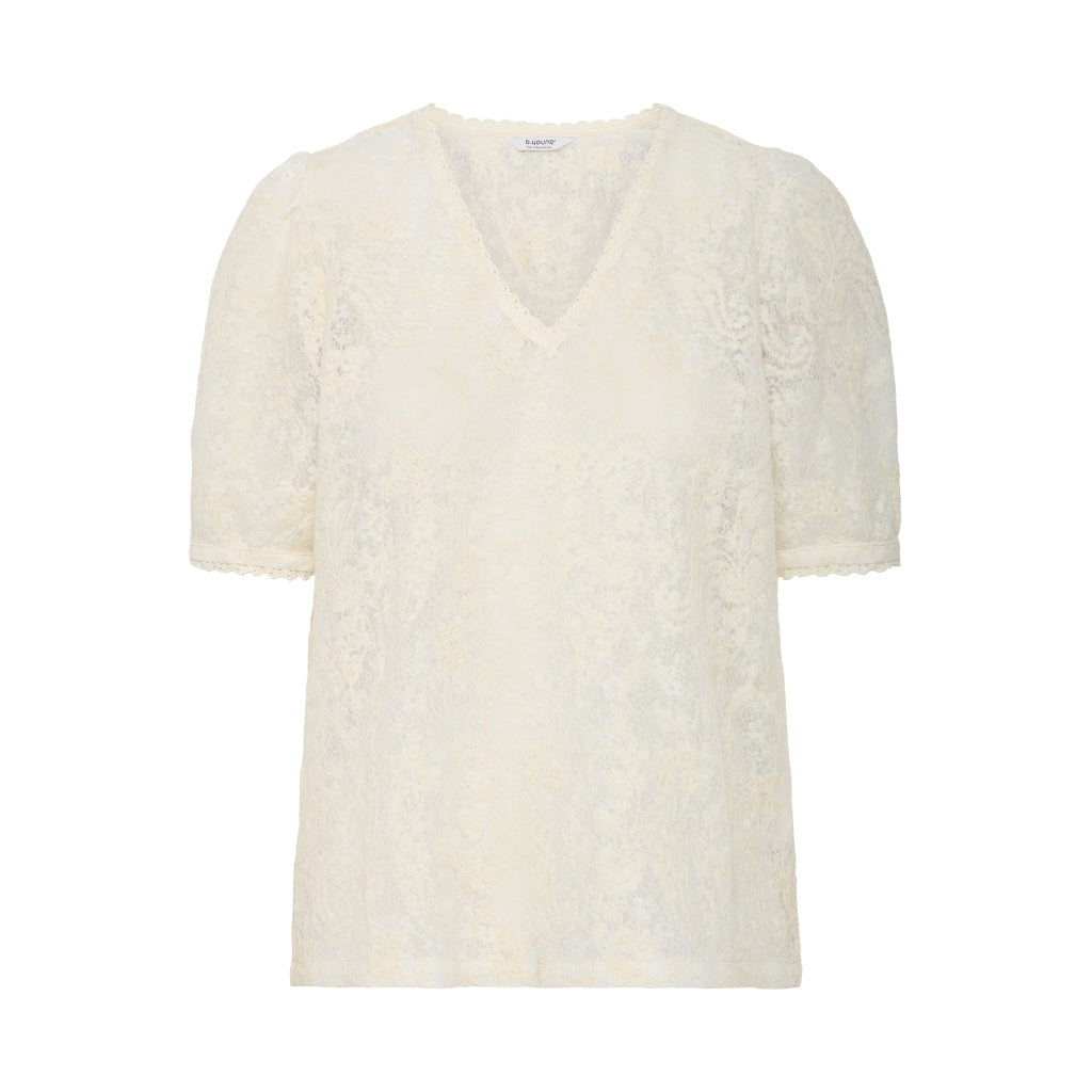 Dame Bluse Byipane   Birch fra B.young