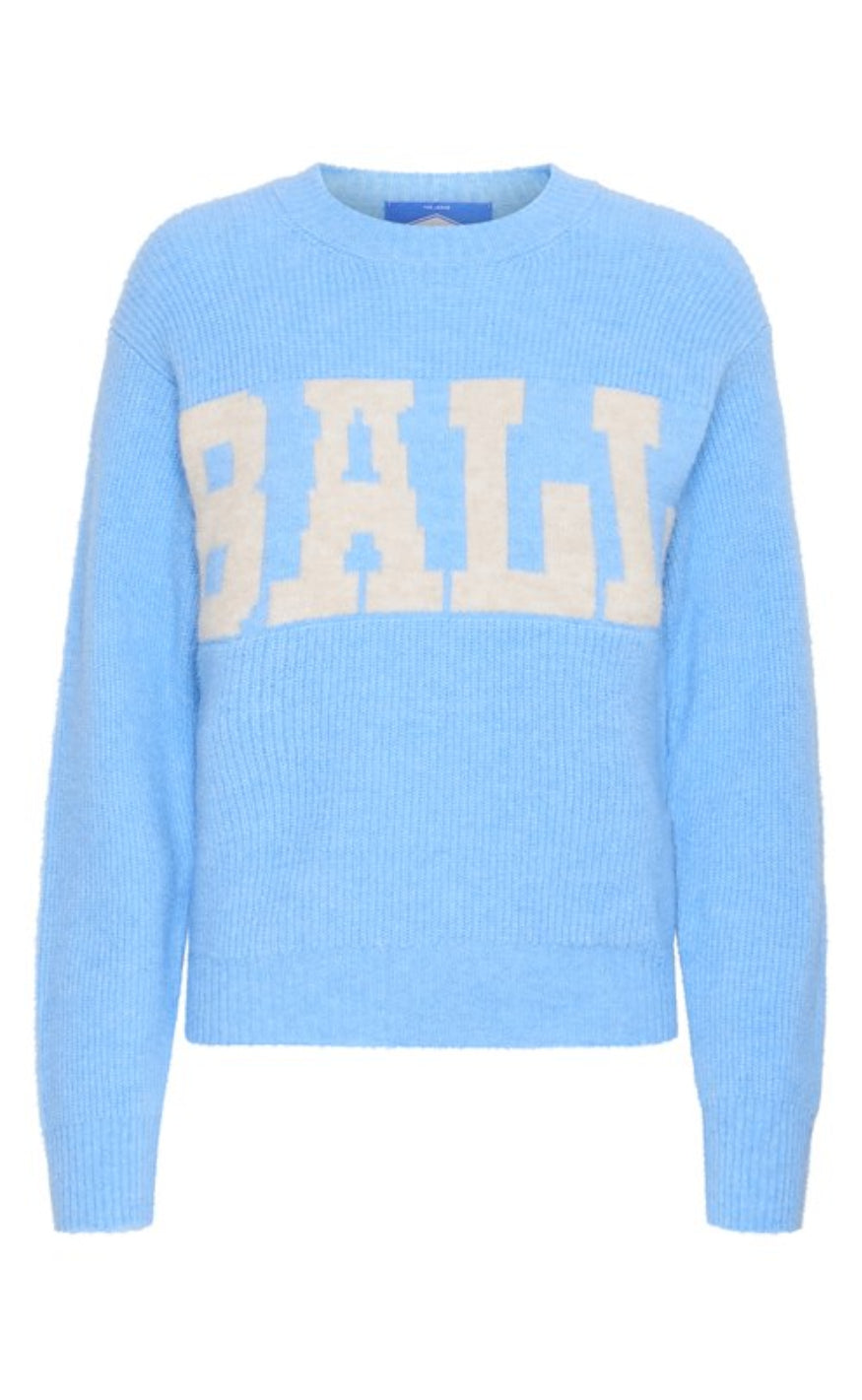 Striktrøje   Stacy   Powder Blue fra Ball Original