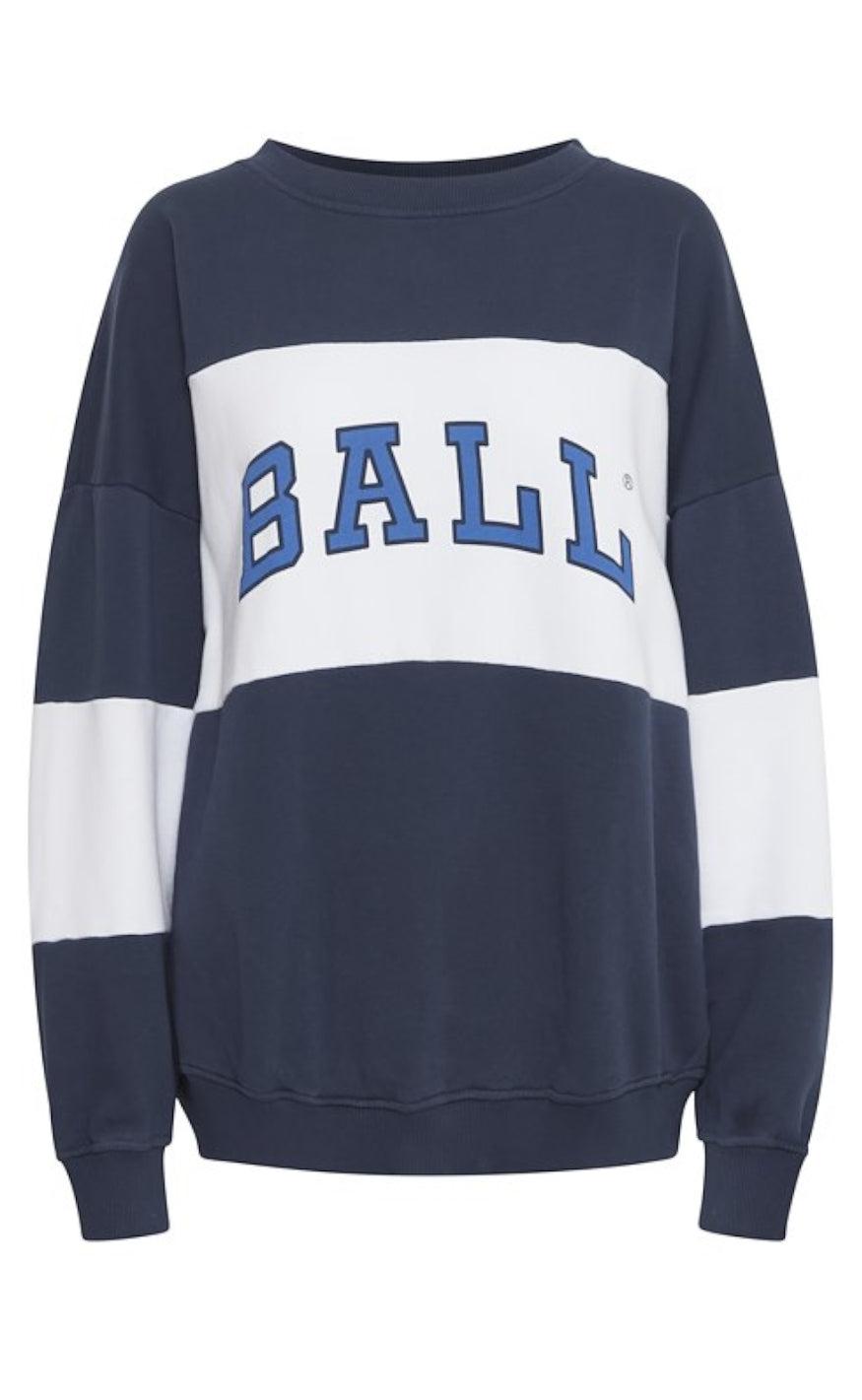 Sweatshirt Robinson Black Iris fra Ball Original