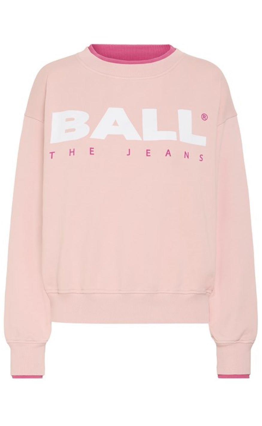 Sweatshirt   Simona   Pink Dolphin fra Ball Original