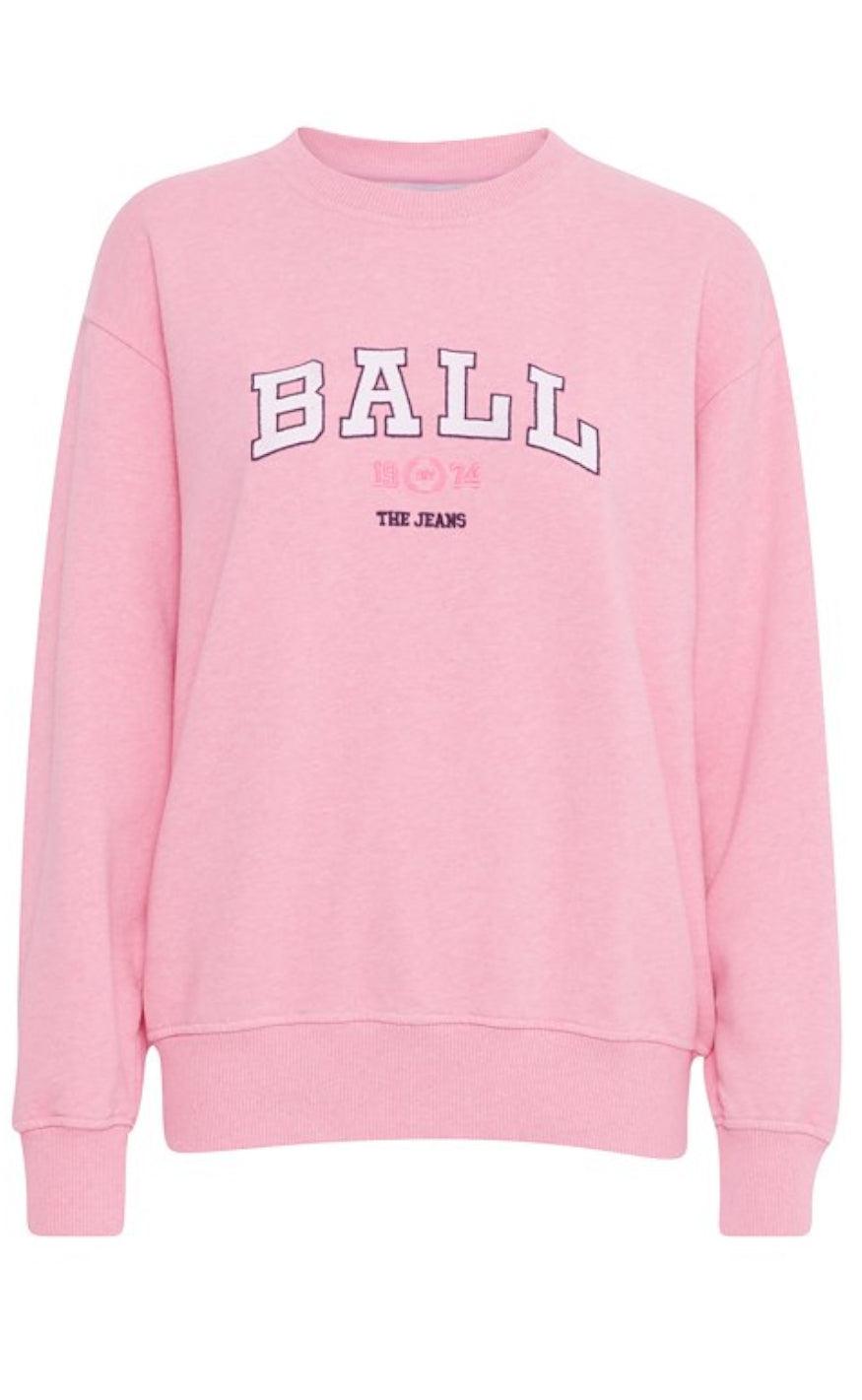 Sweatshirt   Taylor   Azalea Pink Melange fra Ball Original