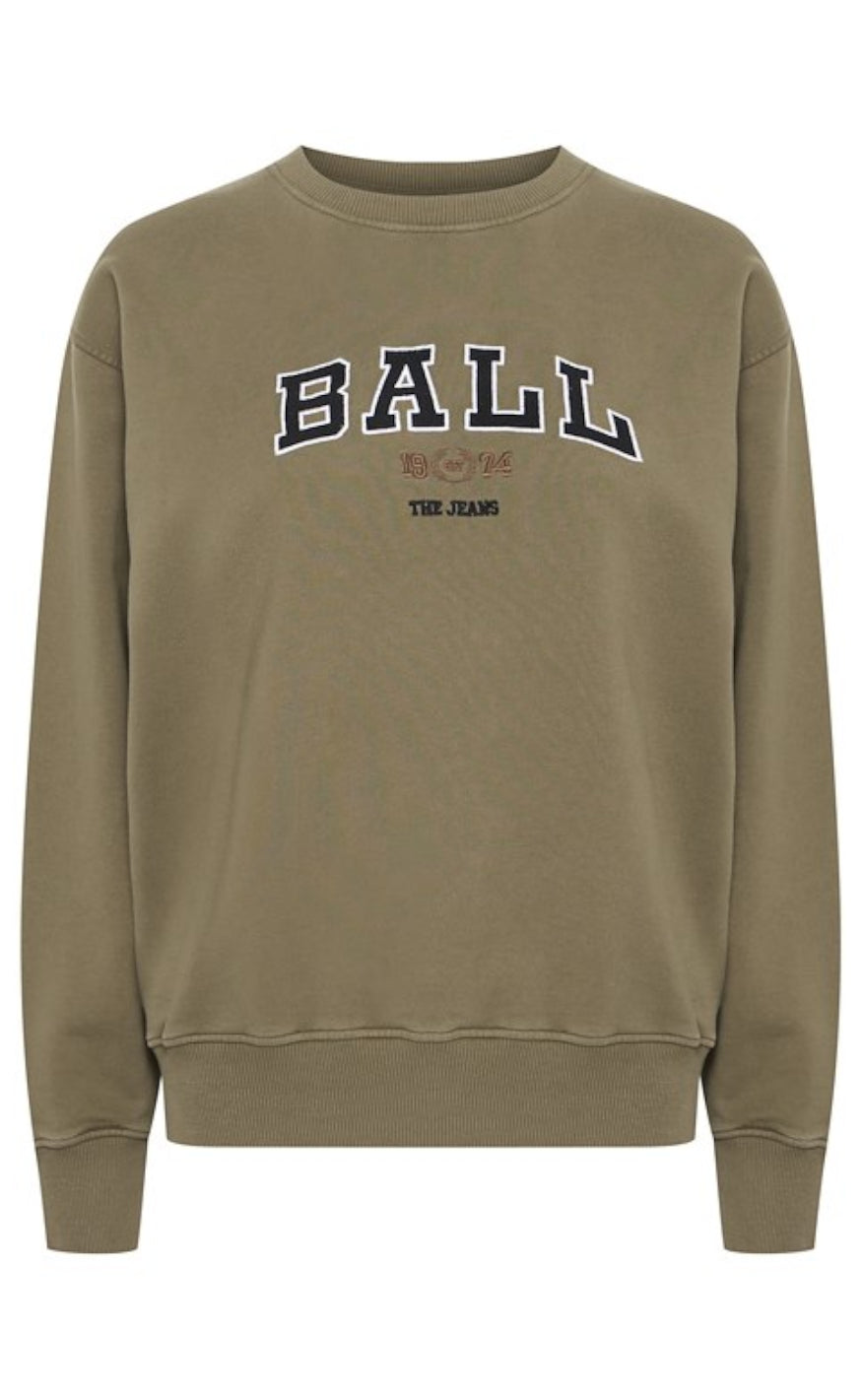 Sweatshirt   Taylor   Ivy Green fra Ball Original