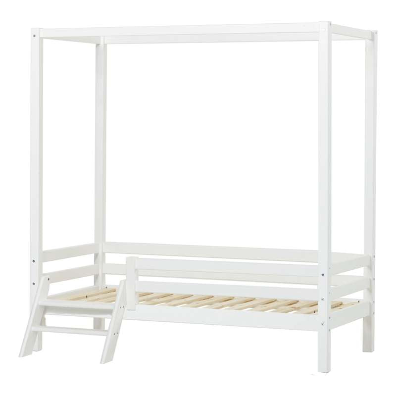 Eco Dream   Himmelseng M. Trappe   70x160 Cm.   Hvid fra Hoppekids