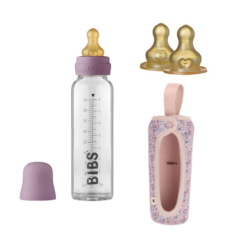 Bottle Bundle   No8   Stor   Mauve Eloise fra Bibs