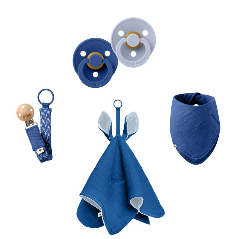 Bundle No1 Cornflower Dusty Blue fra Bibs