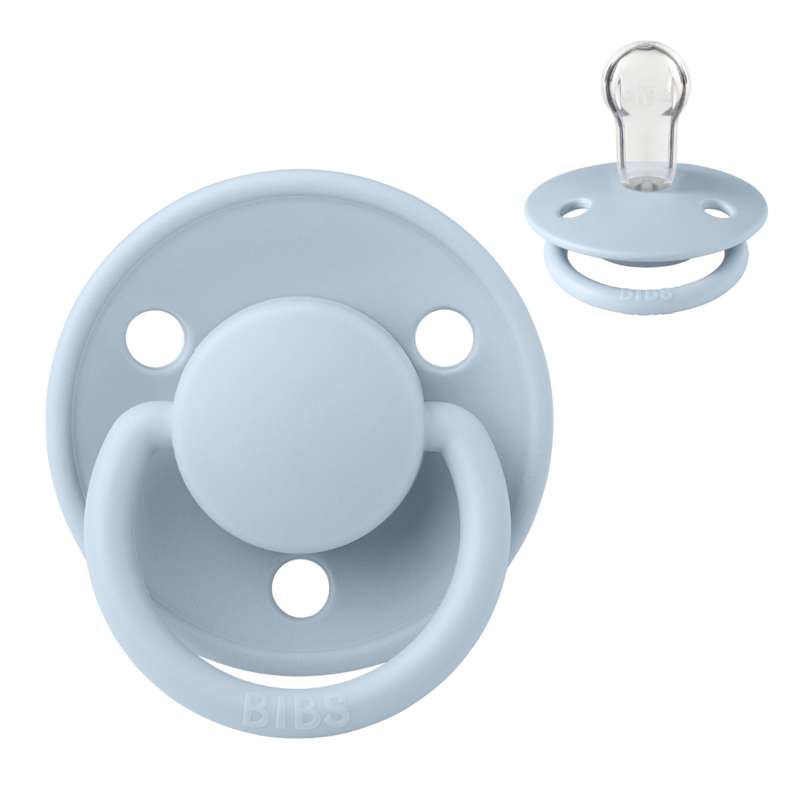 De Lux Sut   Onesize   Silikone   Baby Blue fra Bibs
