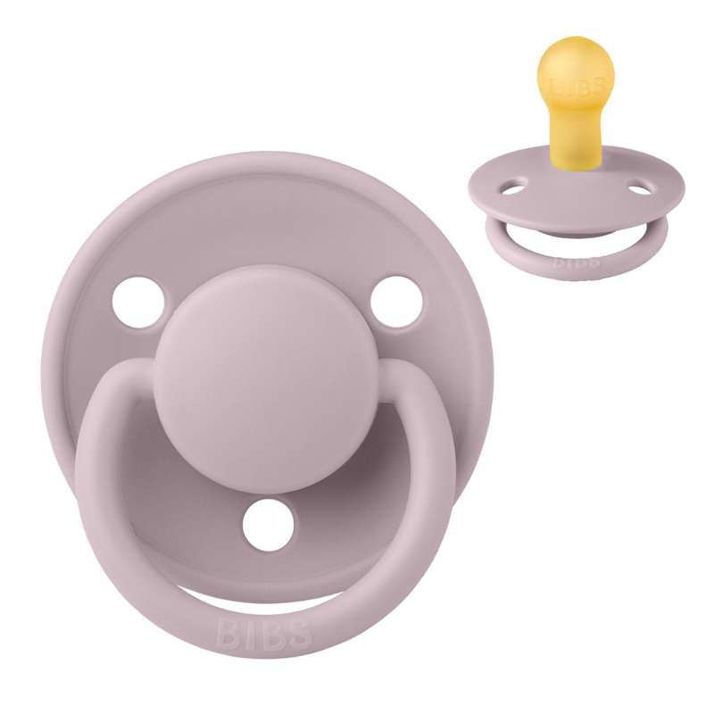 De Lux Sut Str. 1 Naturgummi Dusky Lilac fra Bibs