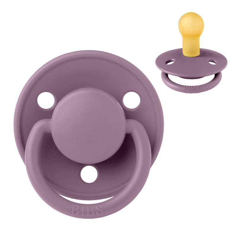 De Lux Sut   Str. 1   Naturgummi   Mauve fra Bibs