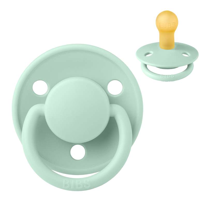 De Lux Sut   Str. 1   Naturgummi   Nordic Mint fra Bibs