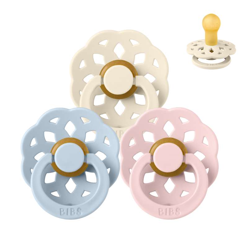 Rund Boheme Sut   Sampak   3 Stk.   Str. 1   The Babyshower Collection fra Bibs