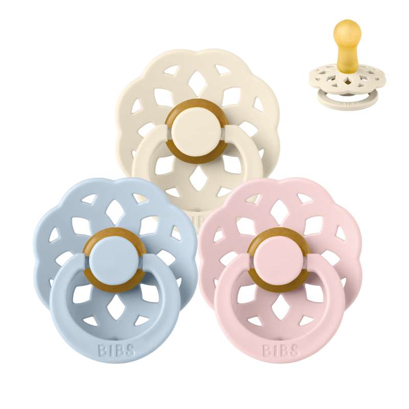 Rund Boheme Sut   Sampak   3 Stk.   Str. 2   The Babyshower Collection fra Bibs