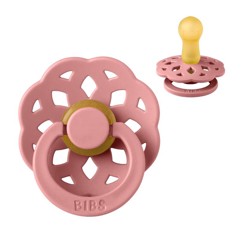 Boheme Sut   Str. 2   Naturgummi   Dusty Pink fra Bibs