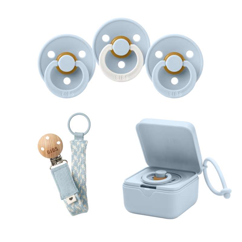 Bundle   No4   Baby Blue fra Bibs