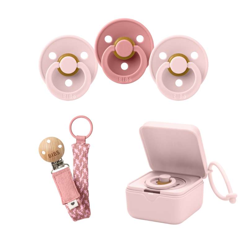 Bundle   No4   Blossom Dusty Pink fra Bibs