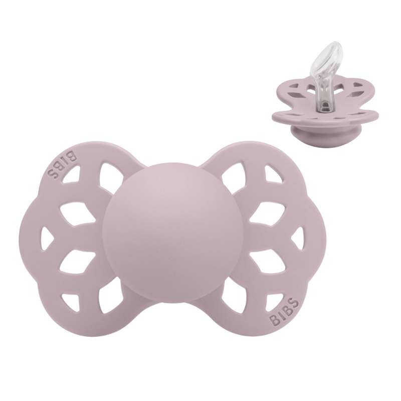 Anatomisk Infinity Sut Str. 1 Silikone Dusky Lilac fra Bibs