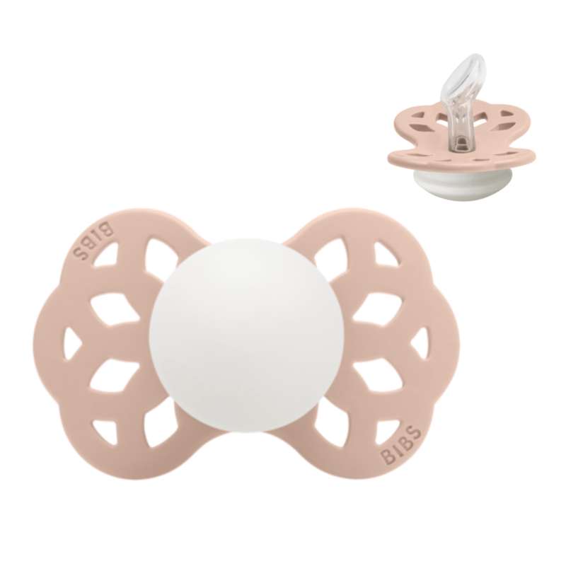 Anatomisk Infinity Sut Str. 1 Silikone Glow Blush fra Bibs