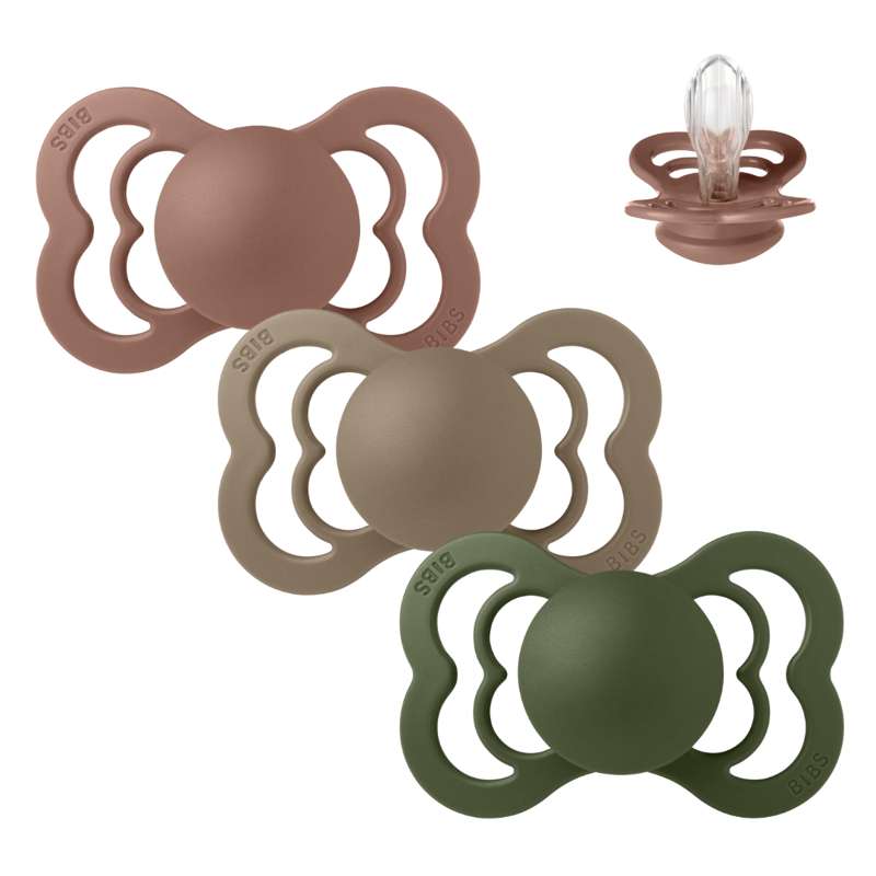 Supreme Sut   Sampak   3 Stk.   Str. 2   Green And Terracotta fra Bibs