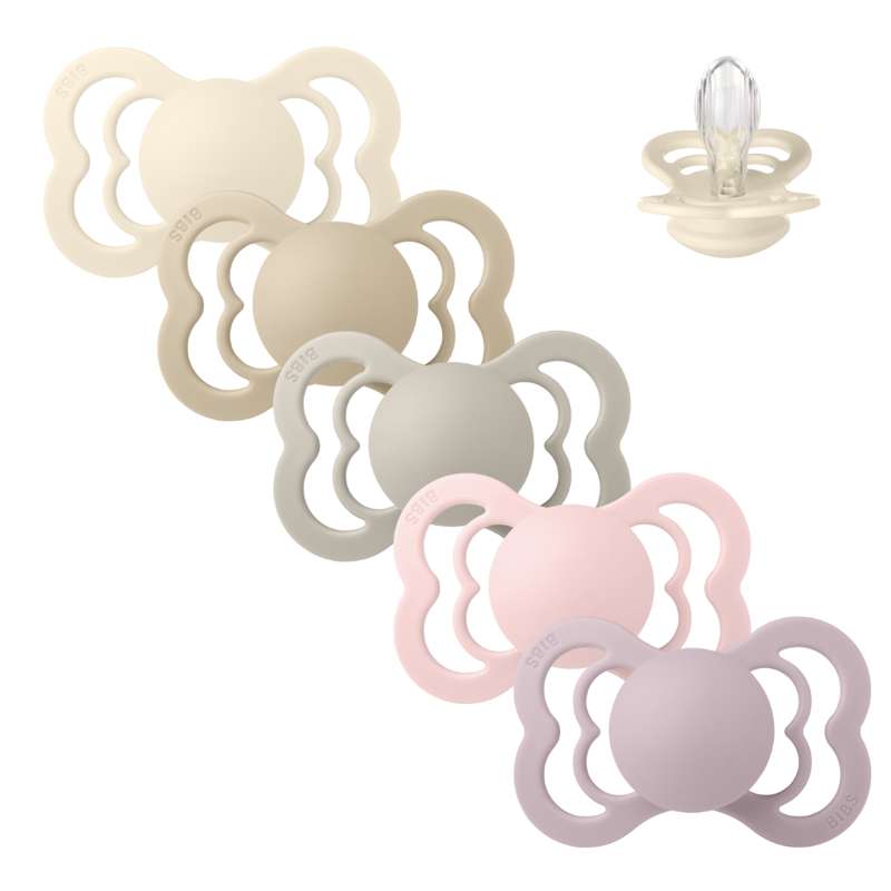 Supreme Sut   Sampak   5 Stk.   Str. 2   Soft And Gentle fra Bibs