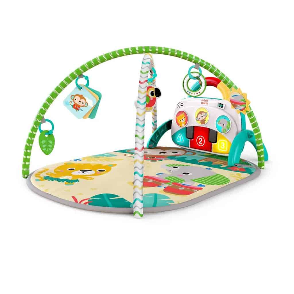 4 In 1 Groovinâ Kicksâ¢ Aktivitets Gym Med Klaver Og Tromme fra Bright Starts