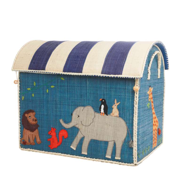 Raffia Opbevaringshus   Animals   Stor fra Rice