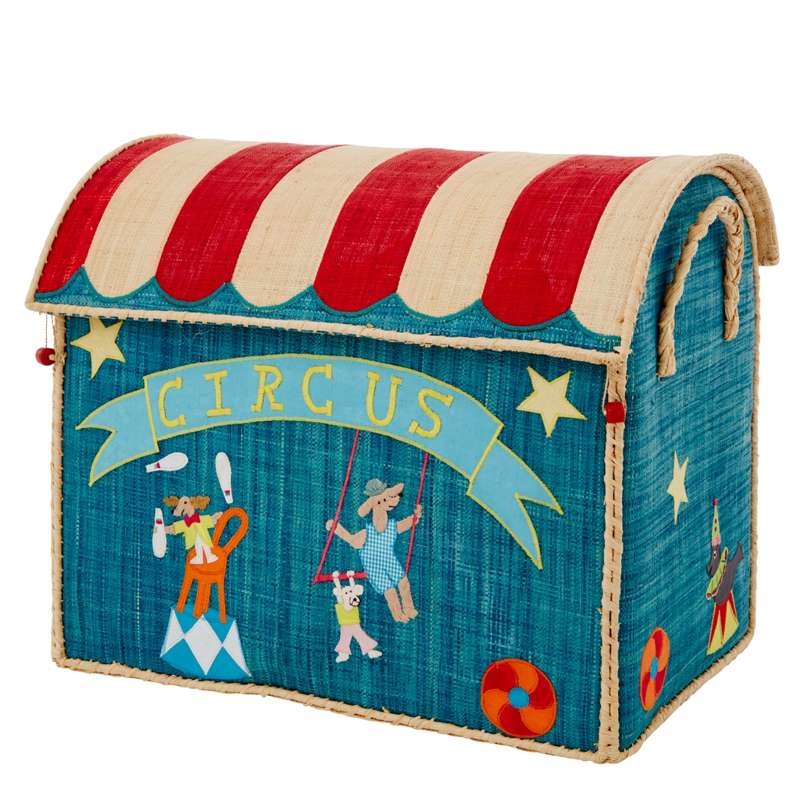 Raffia Opbevaringshus   Cirkus   Stor fra Rice