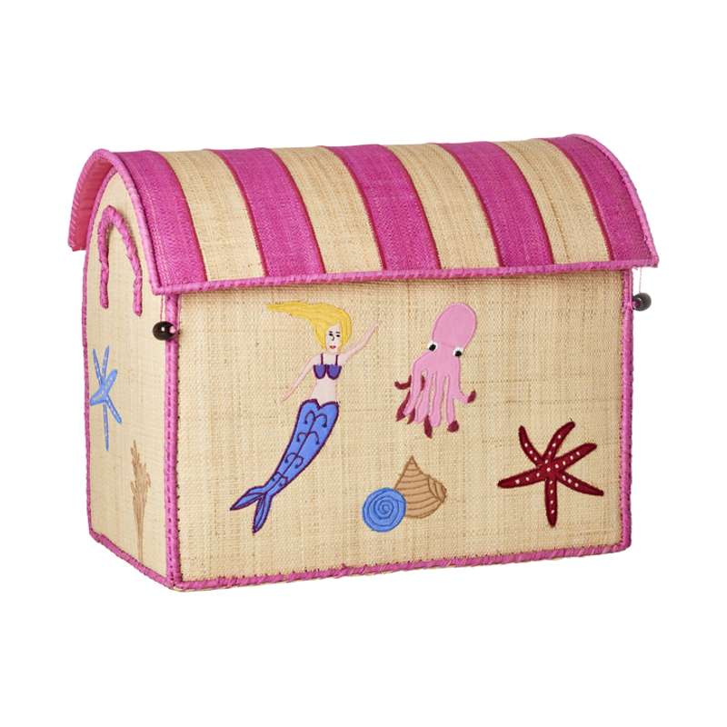 Raffia Opbevaringshus   Mermaid   Mellem fra Rice