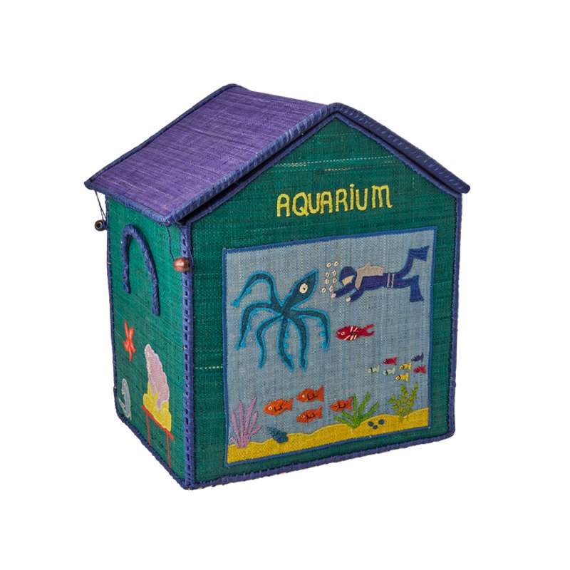Raffia Opbevaringshus   Travelling   Mellem fra Rice