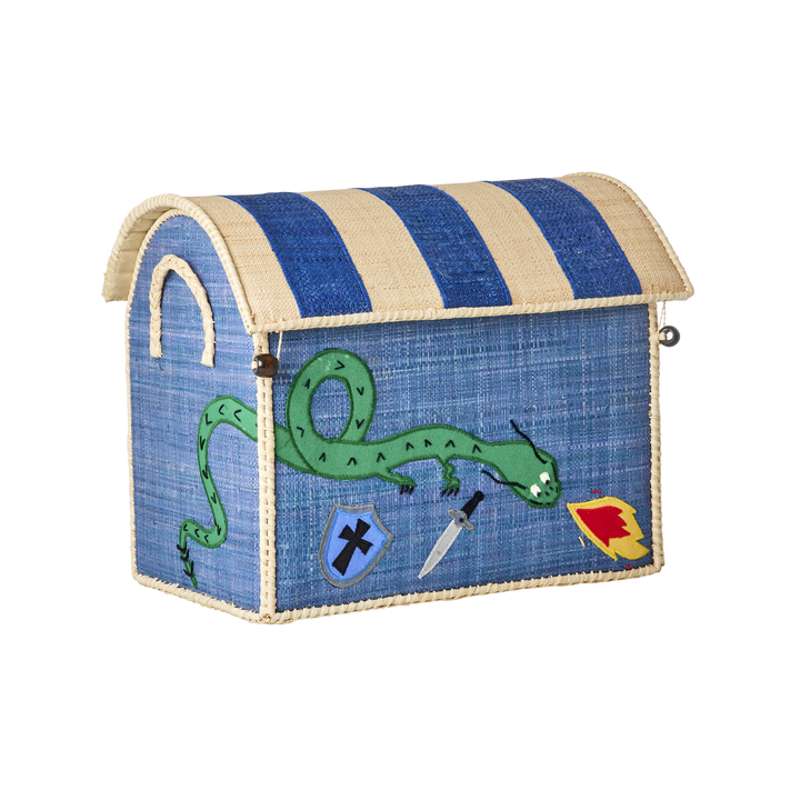 Raffia Opbevaringshus   Dragon   Lille fra Rice