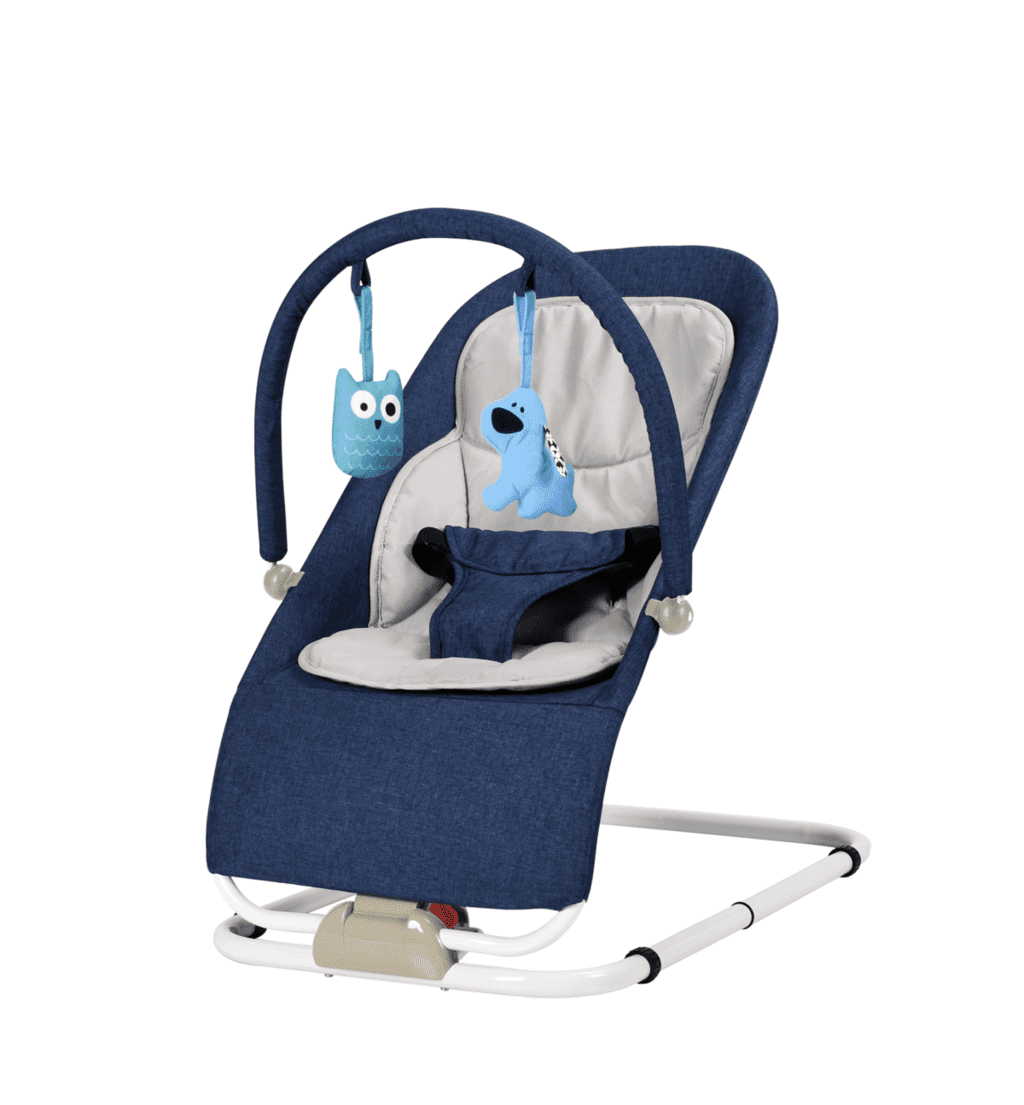Blue Baby Bouncer Comfortable 0 9 Kg. fra Basson Baby