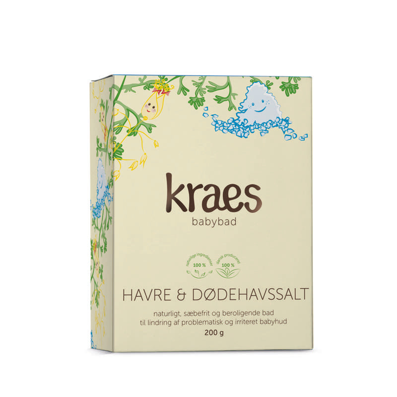 Babybad M. Havre Og Kokos   200g fra Kraes