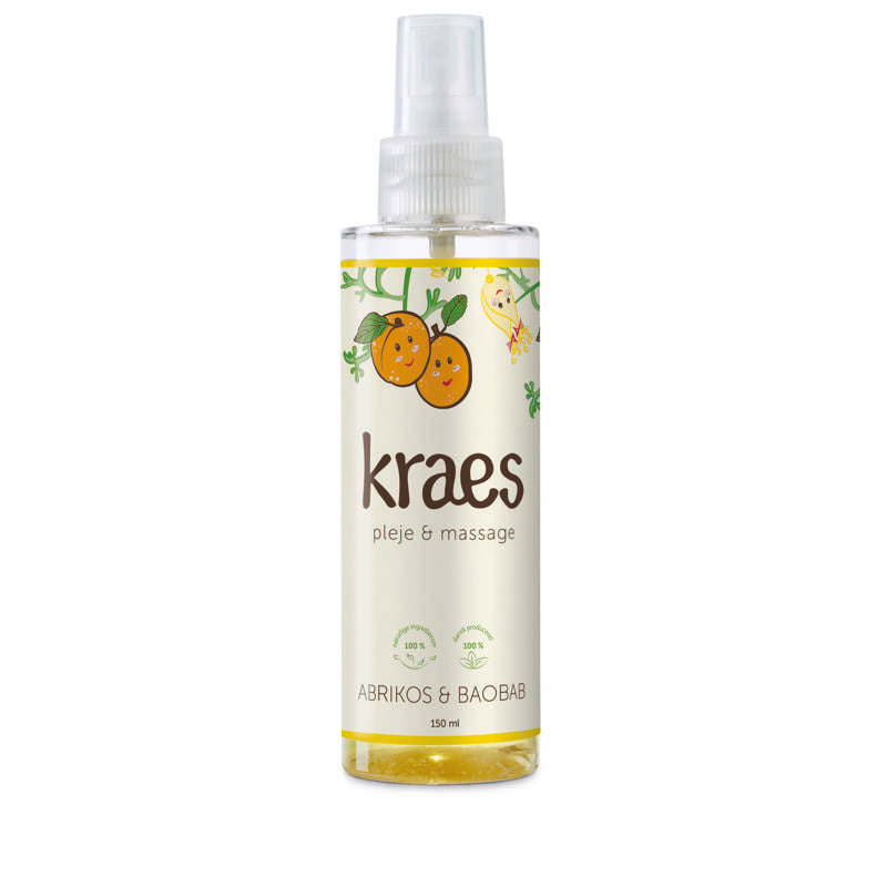 Pleje Og Massageolie   150ml fra Kraes
