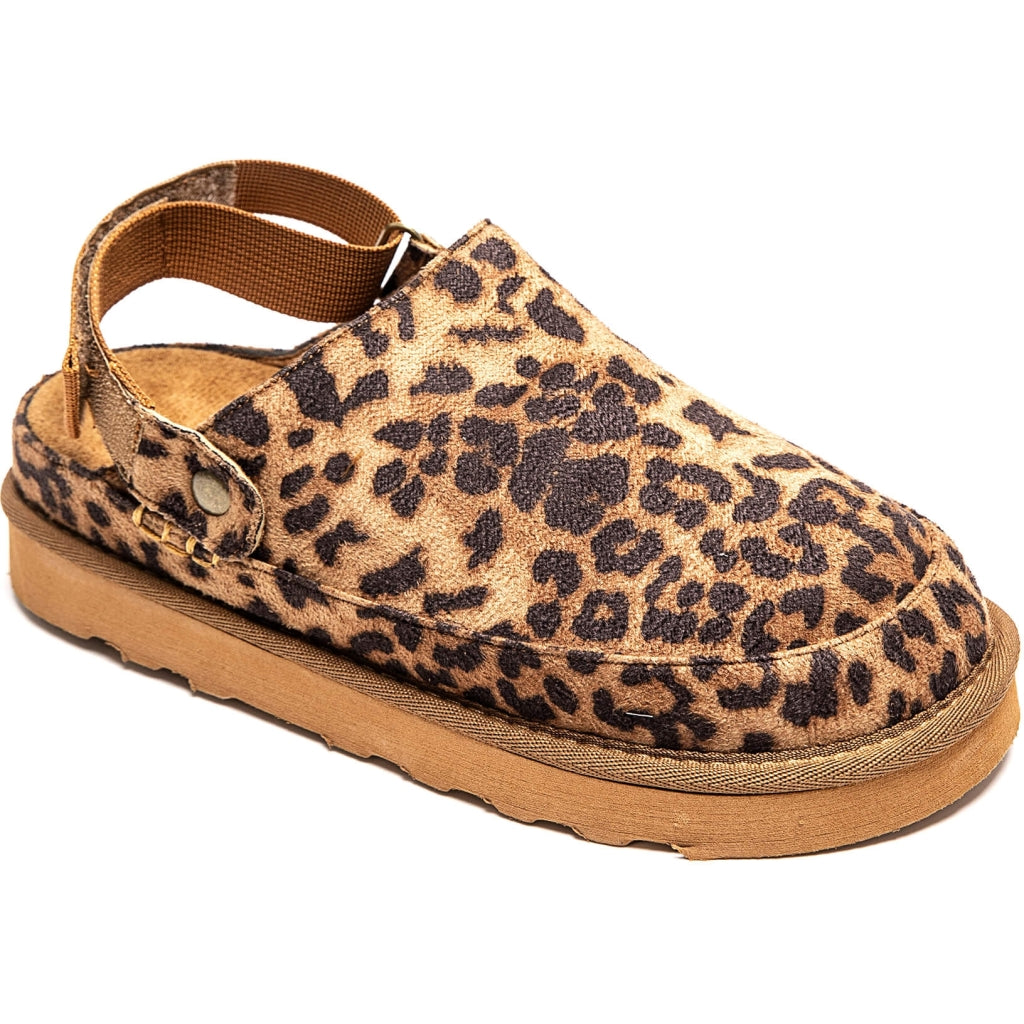 Berthe Dame Sandaler 5260   Leopard fra Shoes