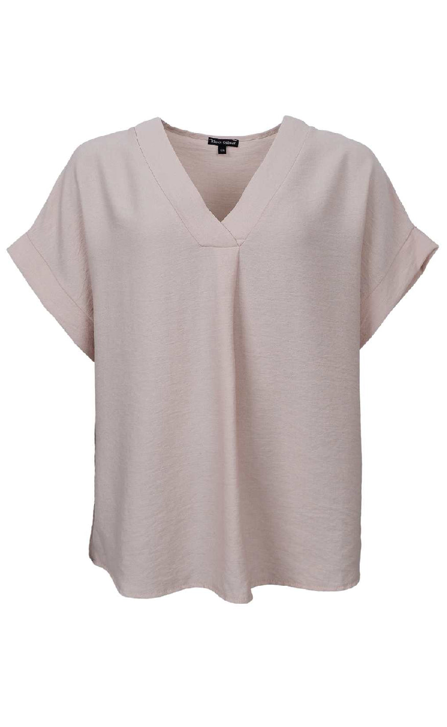 Bluse   Samos   Creme fra Black Colour