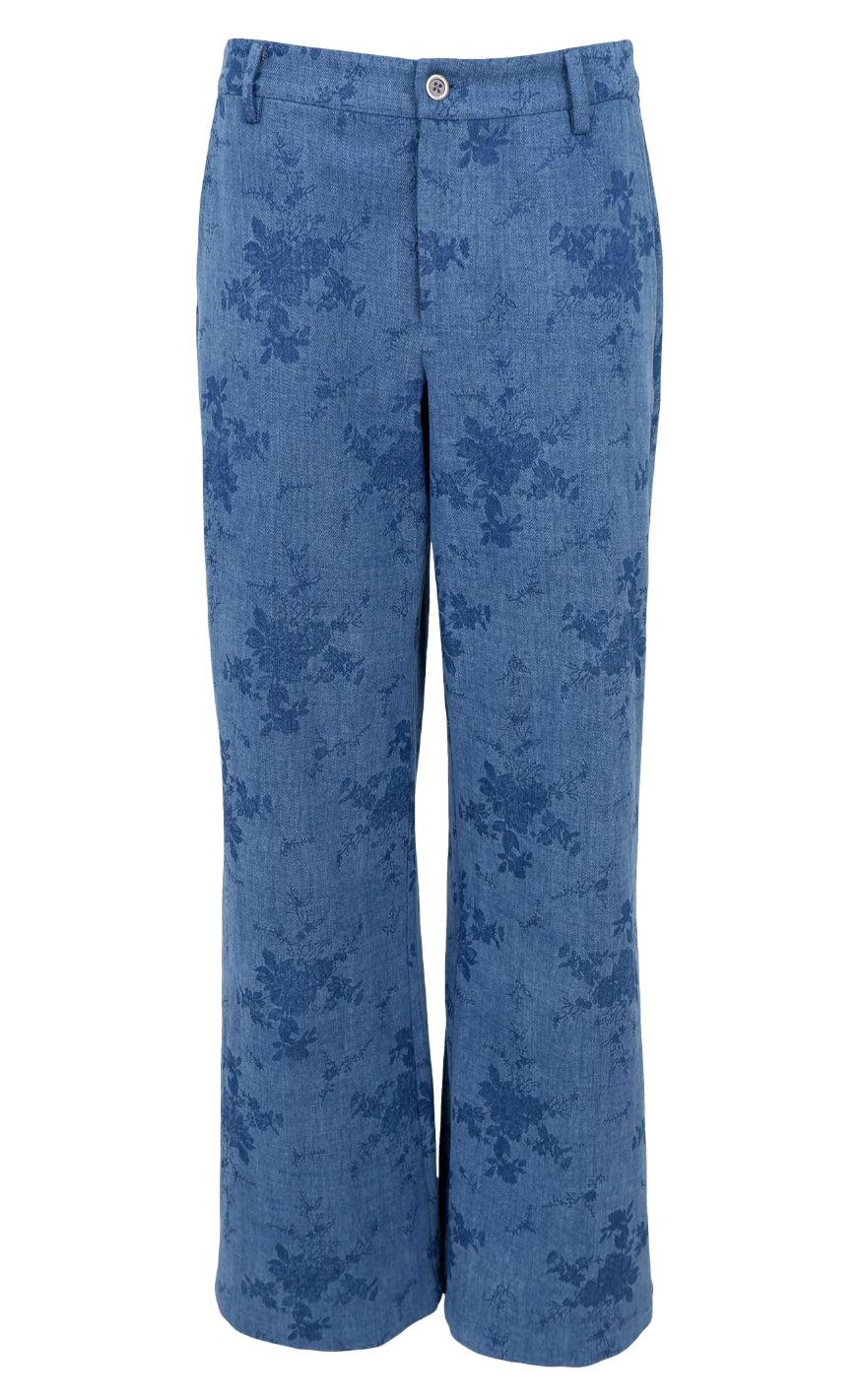 Bukser   Fiola   Denim Blue fra Black Colour