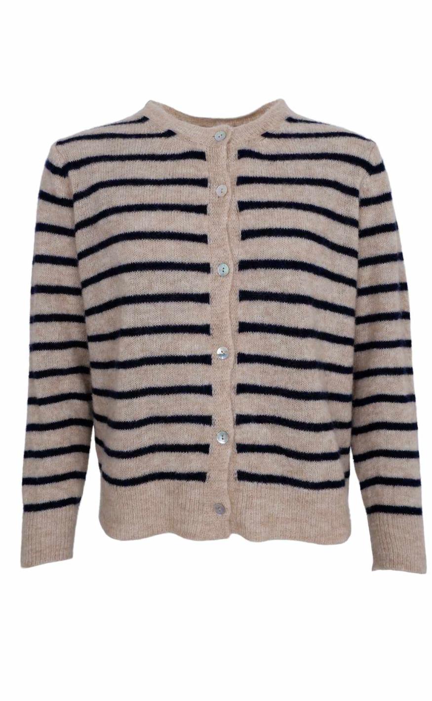 Cardigan   Dell   Navy fra Black Colour