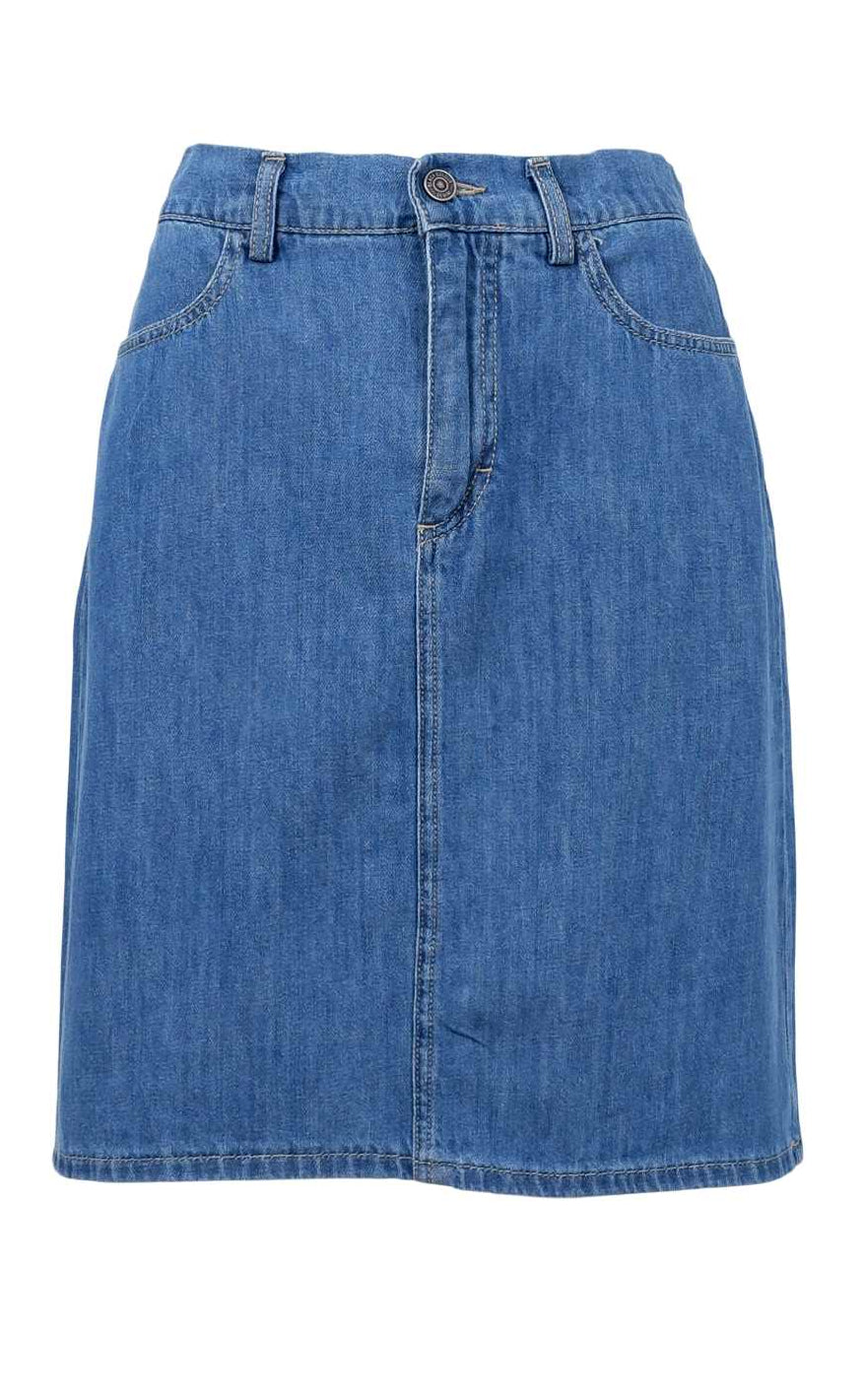Nederdel   Nettie   Mid Blue Wash fra Black Colour