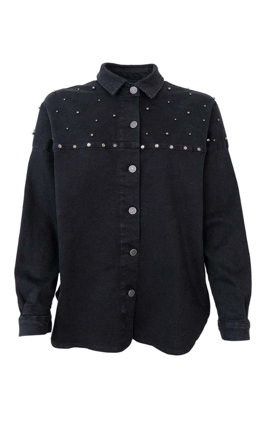 Skjorte   Nessa   Black fra Black Colour