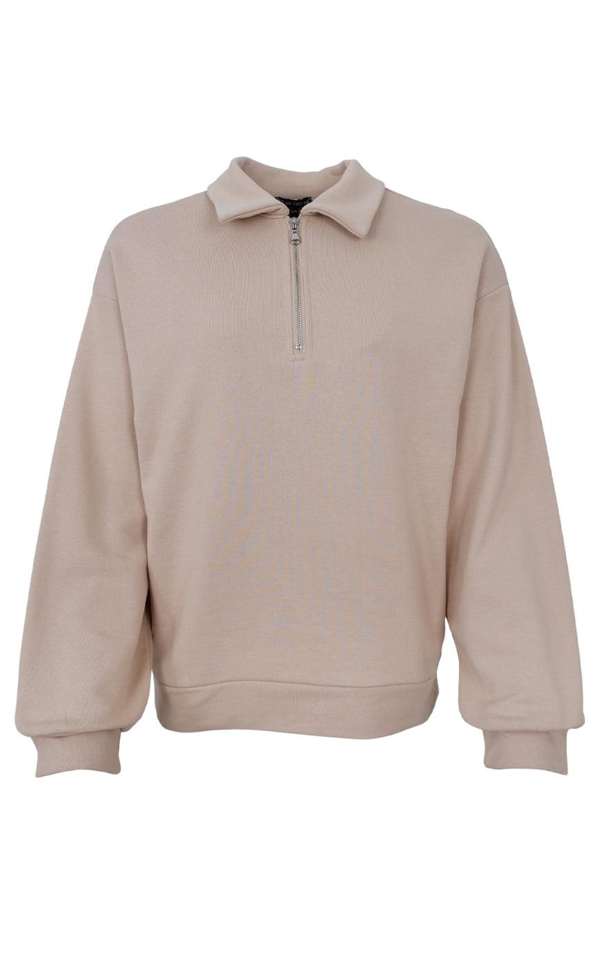 Sweatshirt Jada Latte fra Black Colour