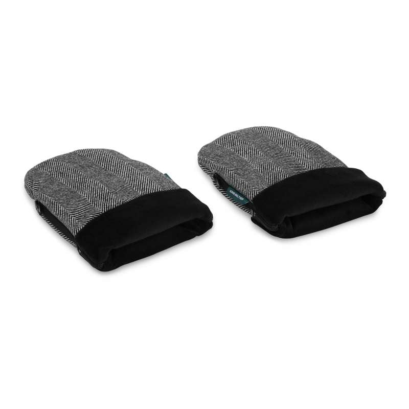 østerbro Handsker   Tweed Black fra Kongwalther