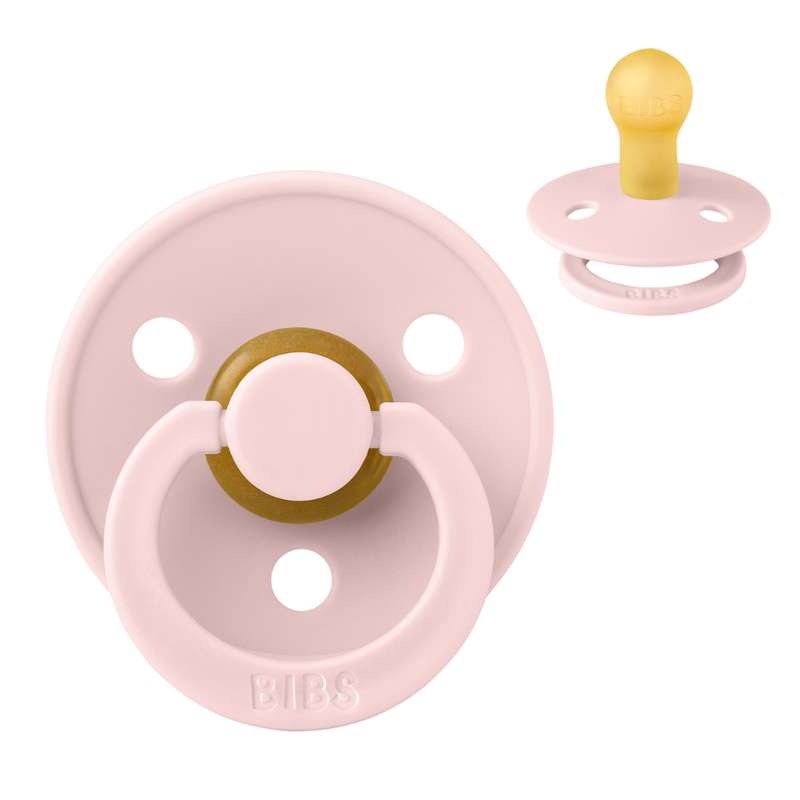 Rund Colour Sut Str. 1 Naturgummi Blossom fra Bibs