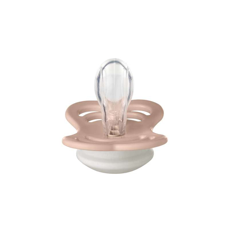 Supreme Sut   Str. 1   Silikone   Glow   Blush fra Bibs